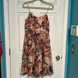 Maeve fit and flare midi dress